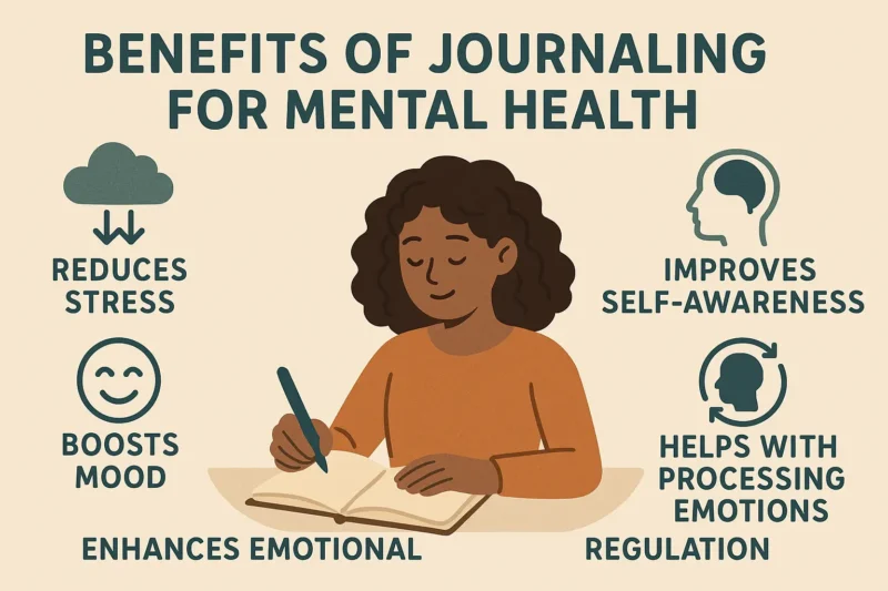 Benefici della scrittura di un diario per la salute mentale