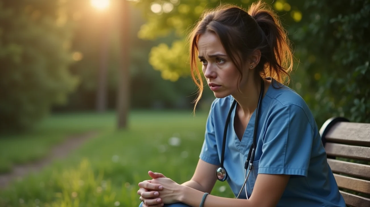 What are the signs of compassion fatigue in helping professionals